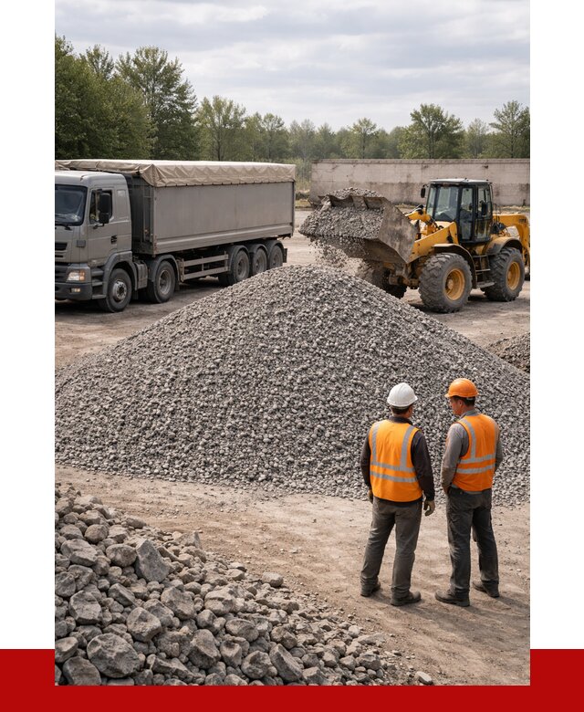 Гранитный щебень фракция 5-20 в Железногорске от 4293 руб | ПРОНЕРУДЖлк