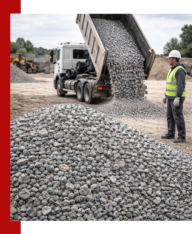 Доставка и продажа гранитного щебня фракции 5-20 в Железногорске