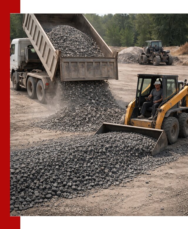 Гранитный щебень фракция 40-70 с доставкой в Железногорске