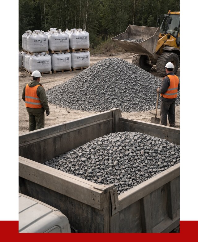 Щебень габбро диабаз 20-40 в Железногорске от 3475 руб. | ПРОНЕРУДЖлк