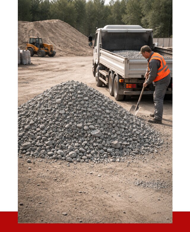 Гравийный щебень фракция 5-10 в Железногорске от 2249 р. | ПРОНЕРУДЖлк