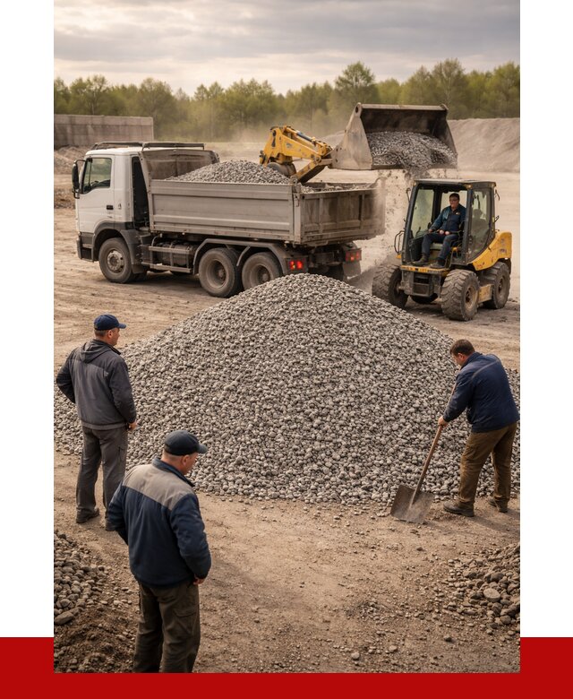 Гравийный щебень фракция 5-20 в Железногорске от 2453 р. ПРОНЕРУДЖлк