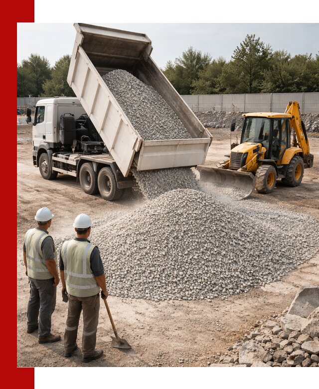 Купить известняковый щебень фракции 5–10 мм с доставкой в Железногорске