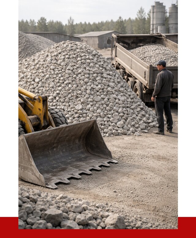 Известняковый щебень фракция 40-70 в Железногорске от 4293 р. | ПРОНЕРУДЖлк