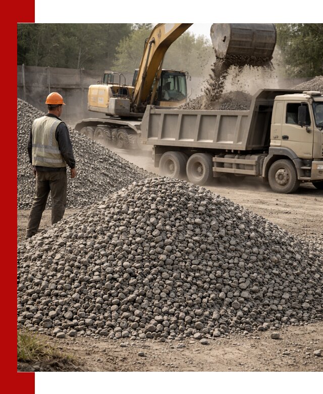 Шлаковый щебень фракция 5-20 с доставкой в Железногорске