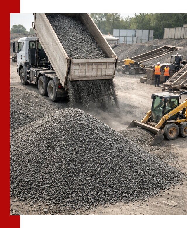 Вторичный щебень фракция 0–5 с доставкой в Железногорске