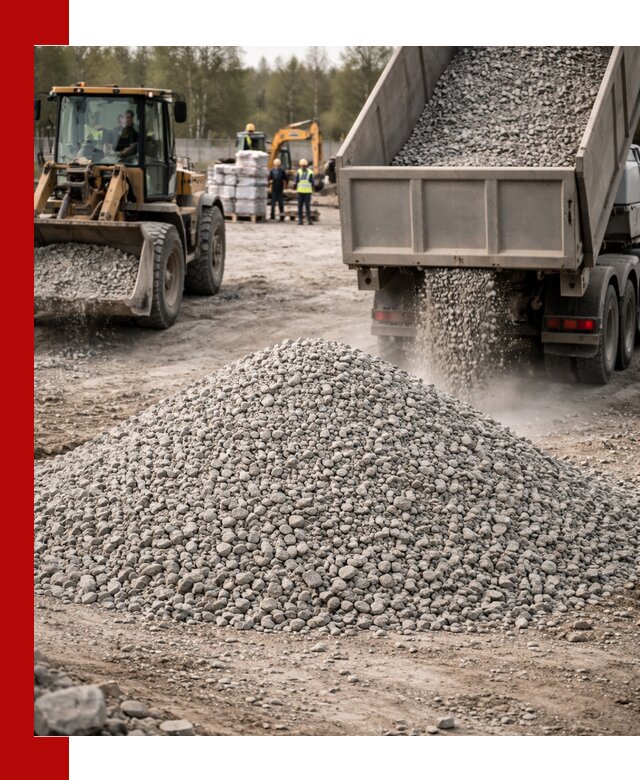 Вторичный щебень фракции 5-20 в Железногорске — доставка и продажа крупнотоннажно