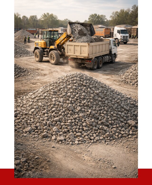 Вторичный щебень фракция 40-70 в Железногорске от 1778 р, ПРОНЕРУДЖлк