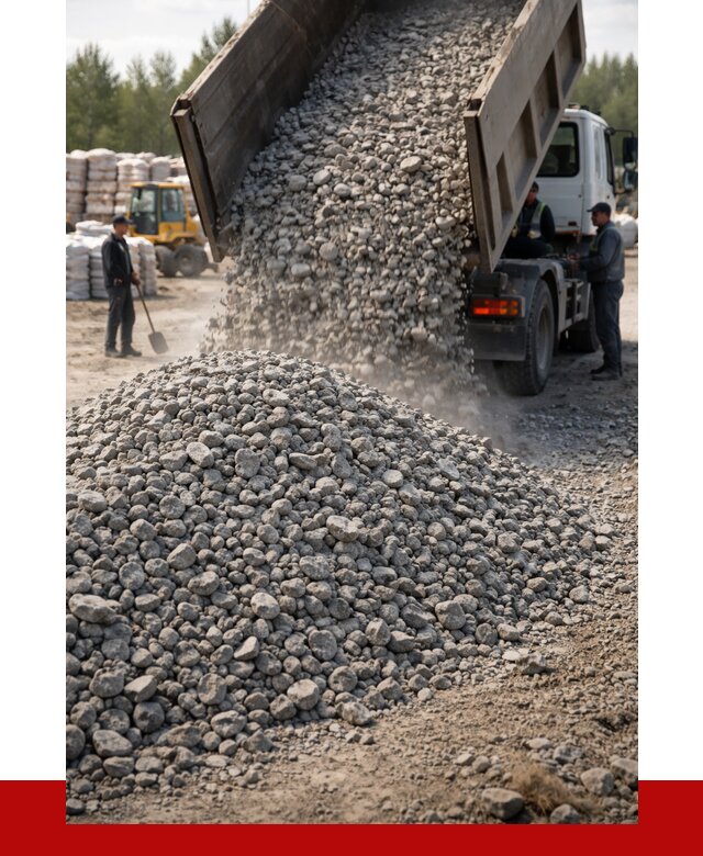 Бетонный щебень фракция 40-70 в Железногорске от 1840 р. ПРОНЕРУДЖлк