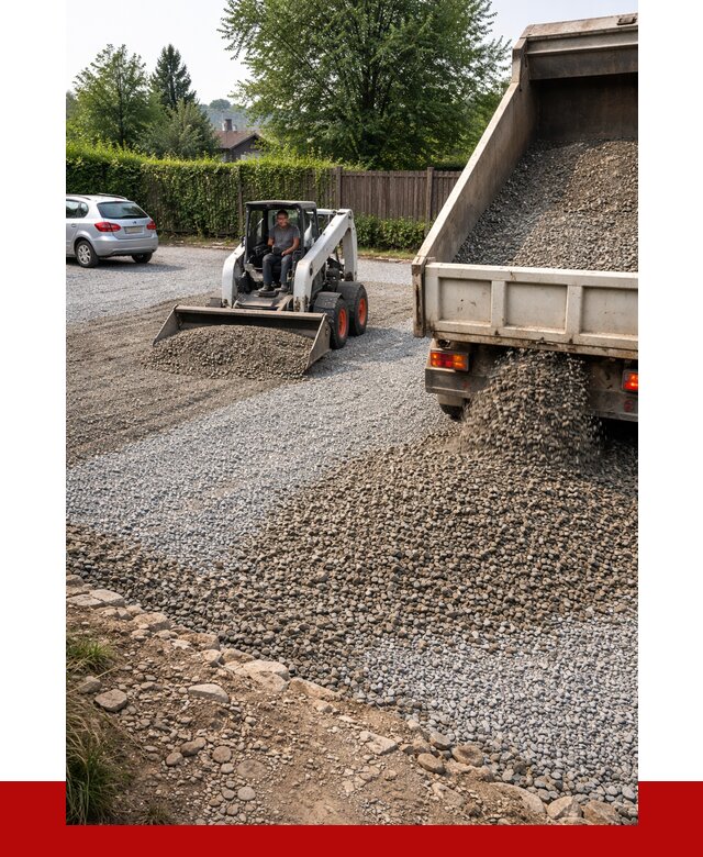 Щебень для парковки в Железногорске с доставкой от 1227 р.| ПРОНЕРУДЖлк