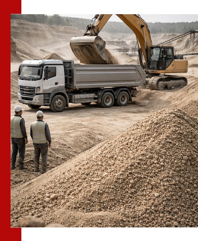 Карьерный крупнозернистый песок с доставкой в Железногорске