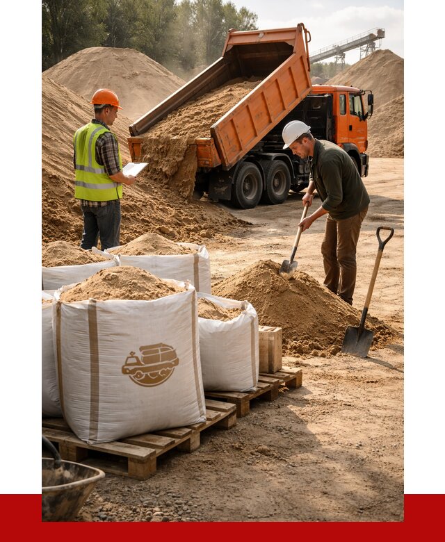 Строительный песок в Железногорске от 2249 р. с доставкой, ПРОНЕРУДЖлк