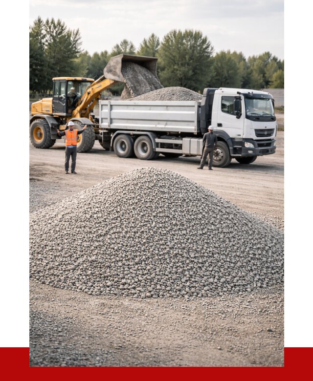 Купить мытый гравий в Железногорске от 3577 р, доставка ПРОНЕРУДЖлк