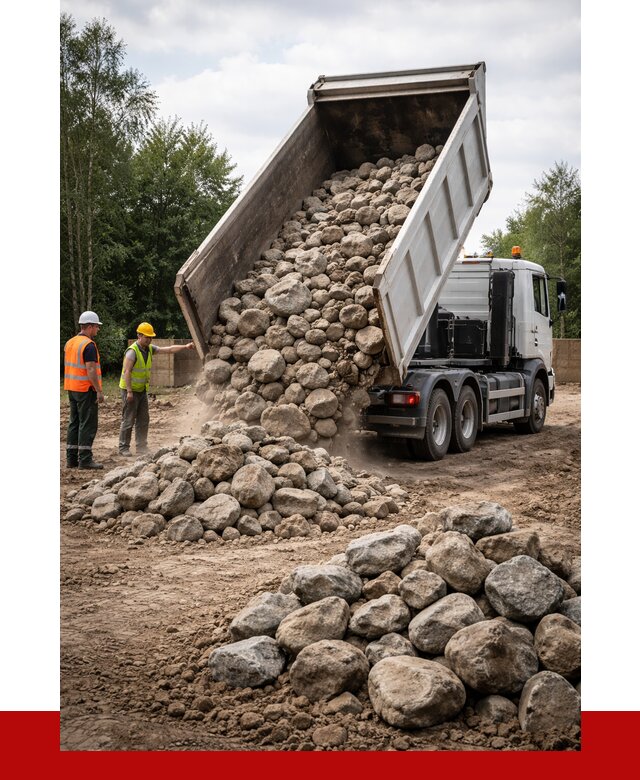 Купить булыжник в Железногорске с доставкой от 4599 р. за куб | ПРОНЕРУДЖлк