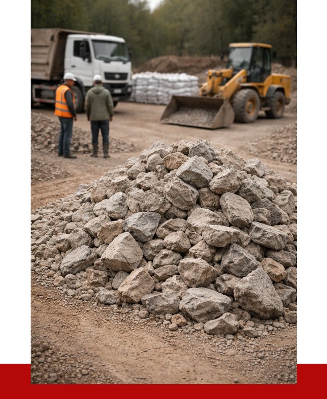 Купить бутовый камень с доставкой в Железногорске от 2351 р. | ПРОНЕРУДЖлк