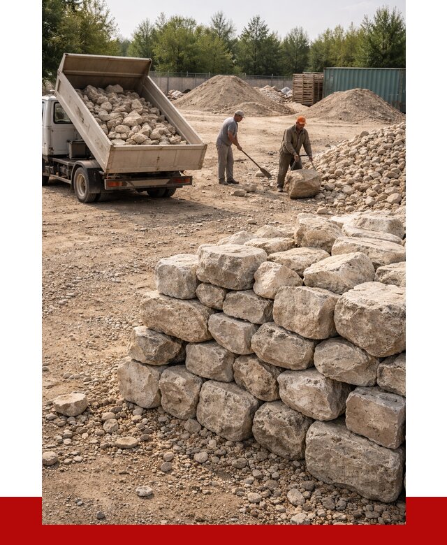 Бутовый камень известняковый в Железногорске от 4293 р. | ПРОНЕРУДЖлк