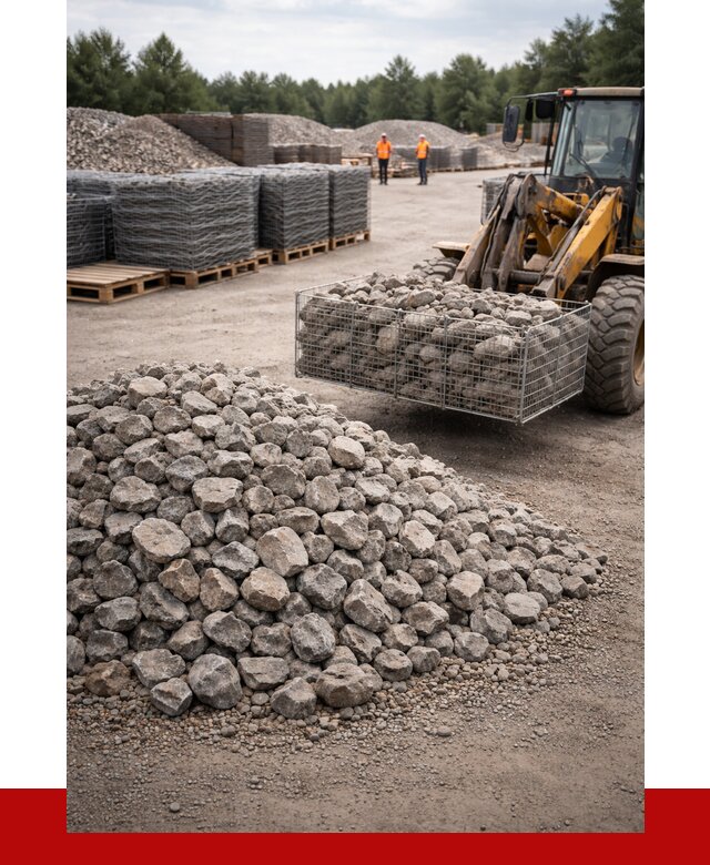 Камень для габионов фракция 70-150 в Железногорске от 4293 р. | ПРОНЕРУДЖлк