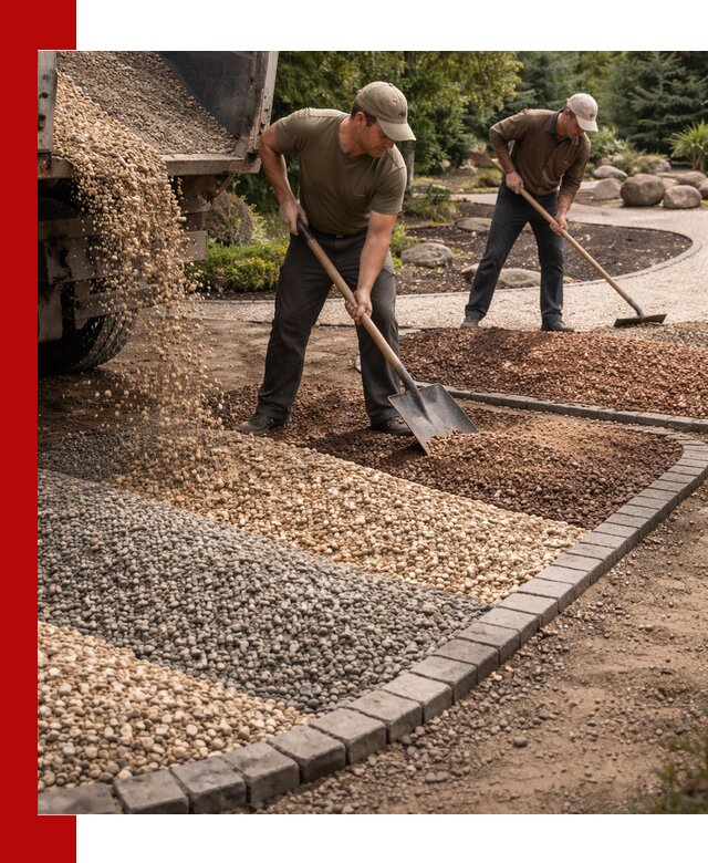 Декоративная крошка для ландшафта в Железногорске — продажа и доставка