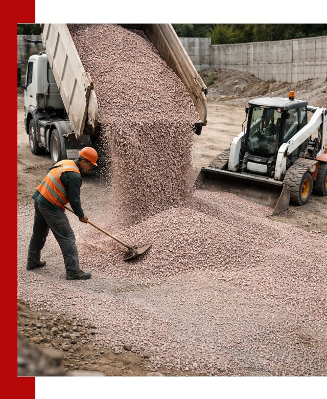 Крошка розовый гранит с доставкой в Железногорске от производителя