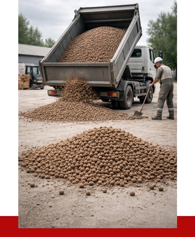 Керамзит с доставкой в Железногорске от 4293 р. за м3 | ПРОНЕРУДЖлк