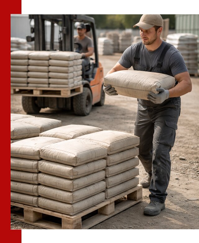 Доставка цемента в мешках оптом и в розницу в Железногорске