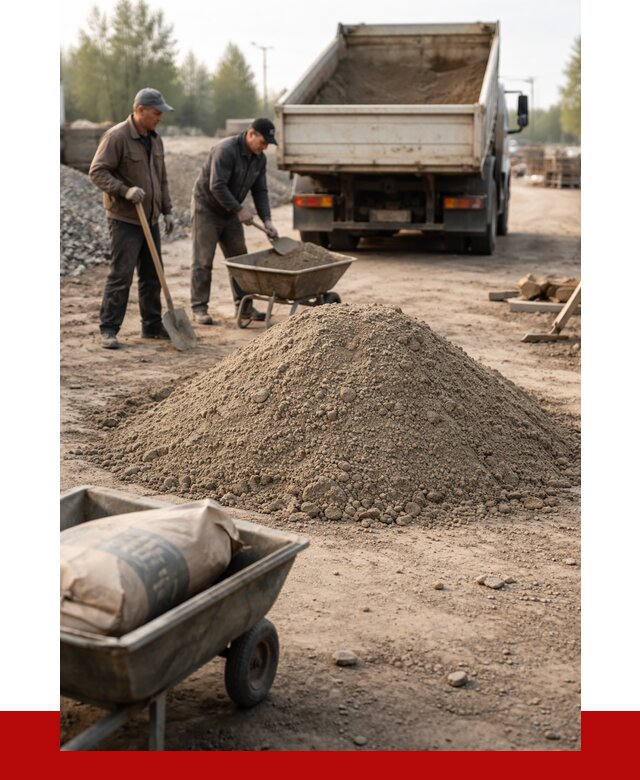 Цементно-песчаная смесь М150 в Железногорске от 4804 р. | ПРОНЕРУДЖлк