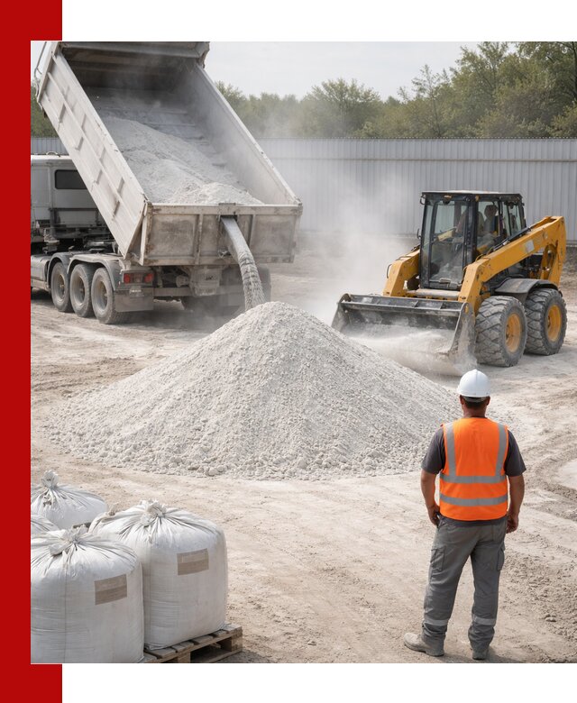 Доставка и продажа известняковой муки в Железногорске