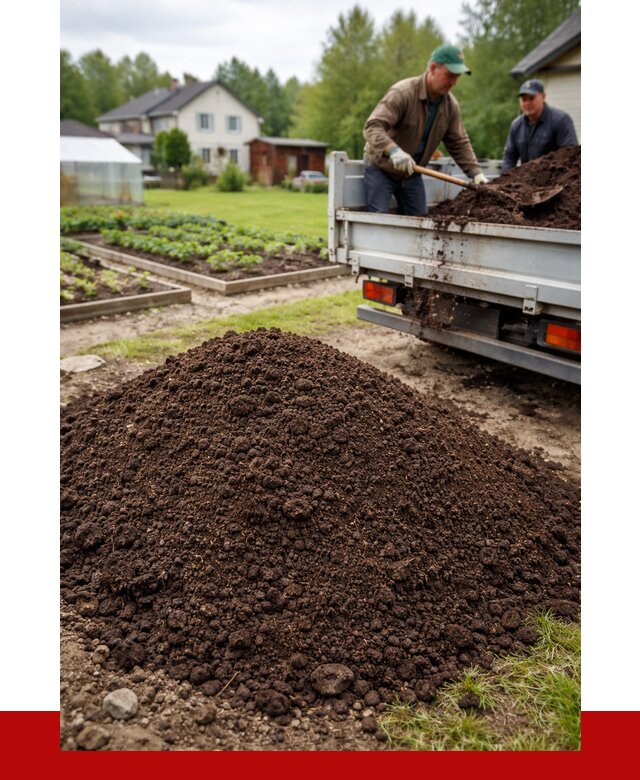 Плодородный грунт в Железногорске с доставкой от 4293 р. | ПРОНЕРУДЖлк