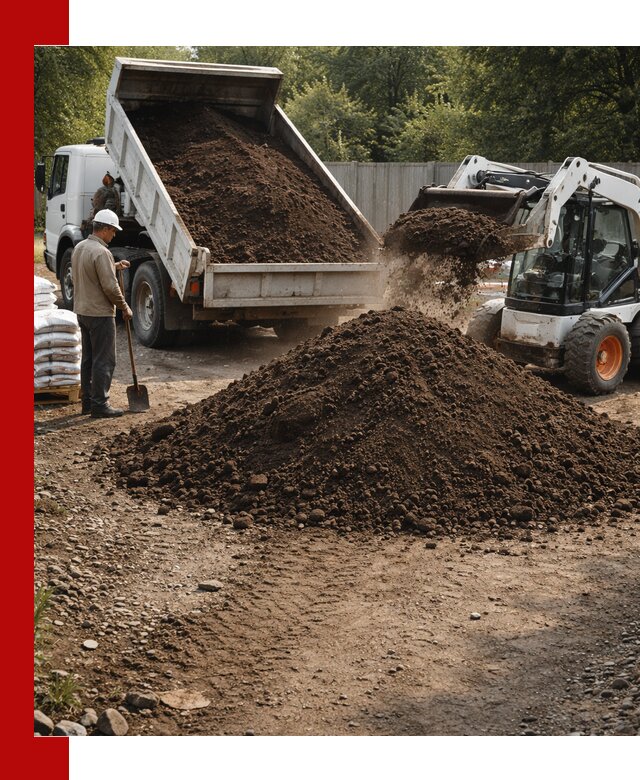 Доставка растительного грунта в Железногорске от производителя оптом и в розницу