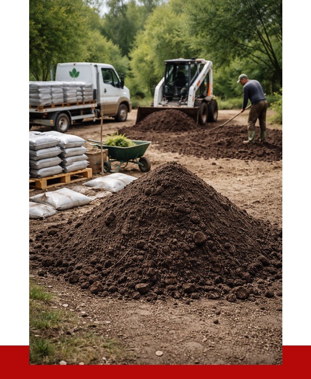 Грунт для озеленения с доставкой в Железногорске от 1840 р. | ПРОНЕРУДЖлк