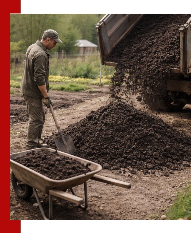 Доставка качественной земли для огорода в Железногорске