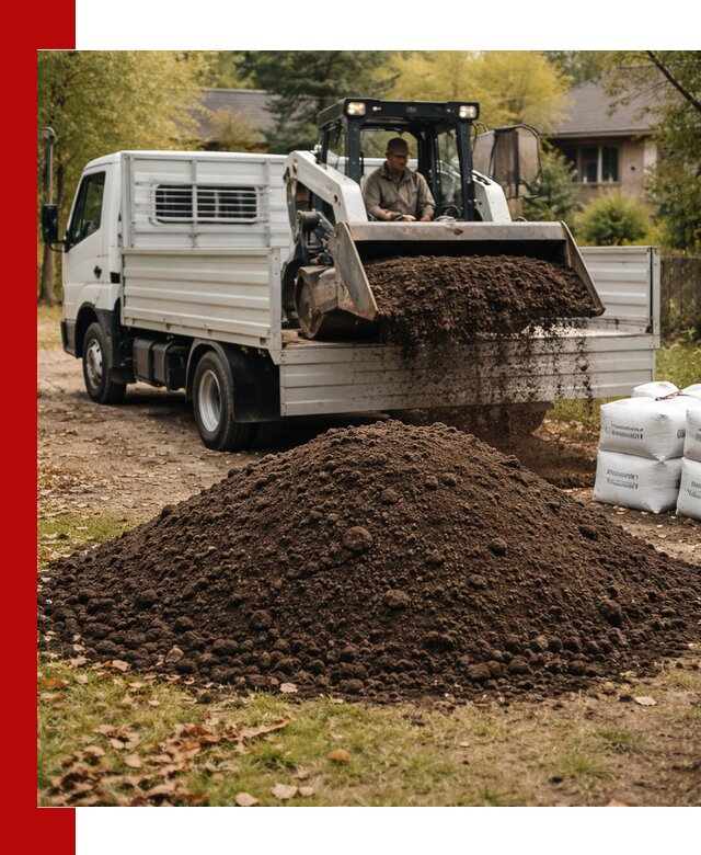 Доставка садовой земли в больших объёмах в Железногорске