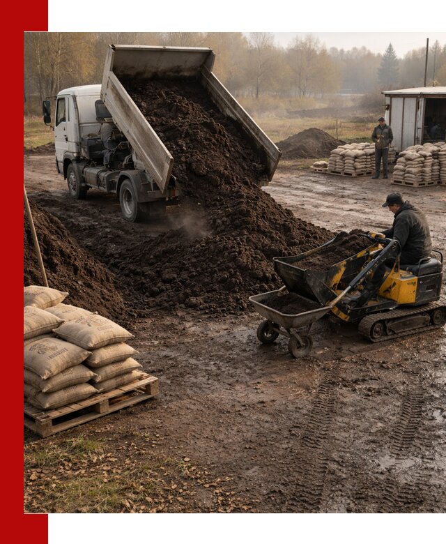 Кислый торф в доставке по выгодным ценам в Железногорске