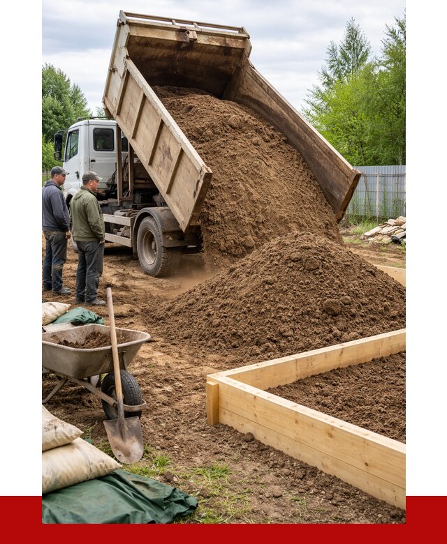 Торфо песчаная смесь в Железногорске с доставкой от 1891 р. | ПРОНЕРУДЖлк