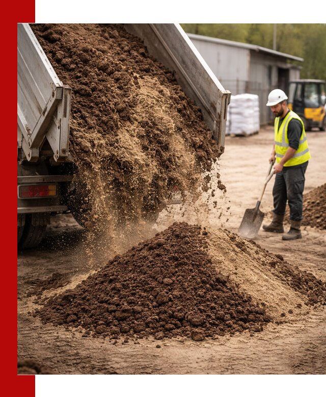 Доставка торфо-песчаной смеси в Железногорске для строительства и озеленения