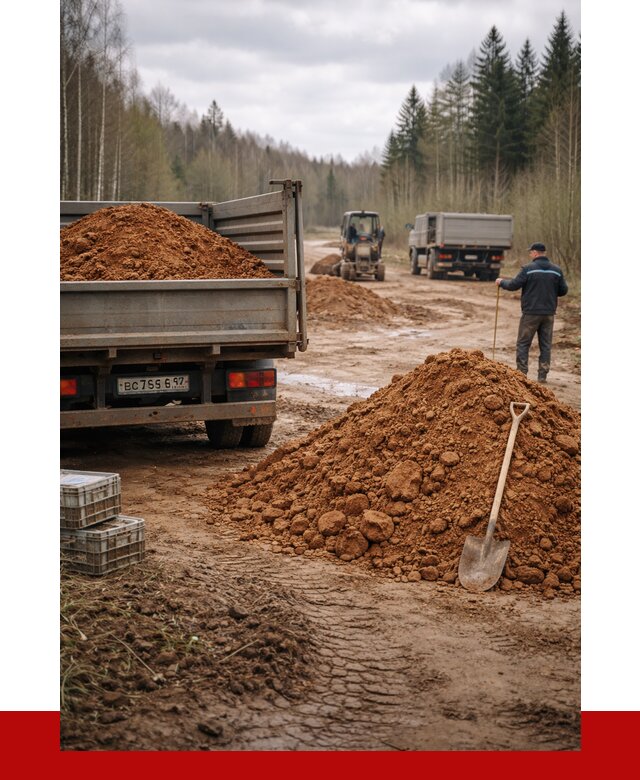 Глина и суглинки в Железногорске от 4599 р. за куб | ПРОНЕРУДЖлк