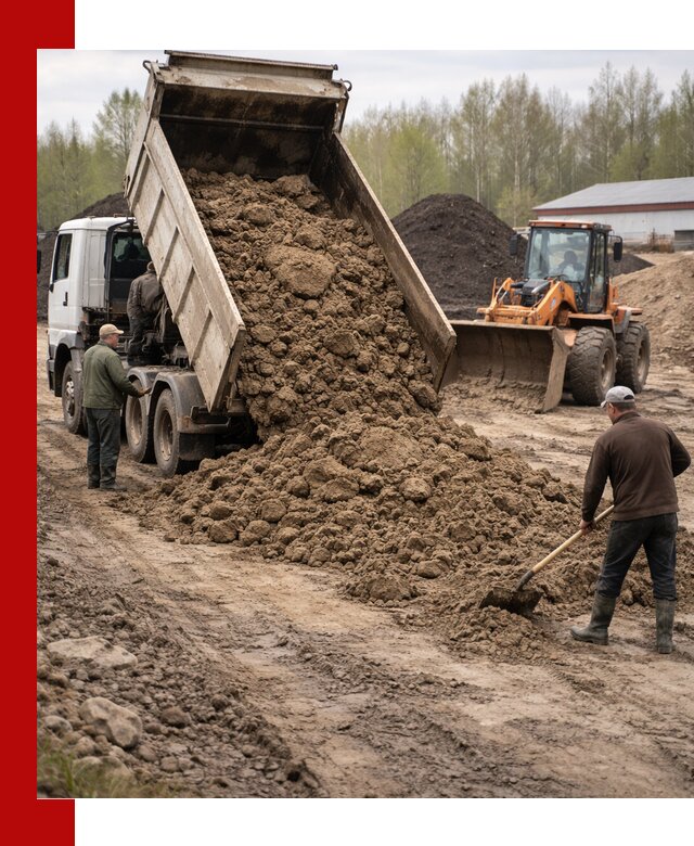 Доставка глин и суглинков в Железногорске оптом и вкрай