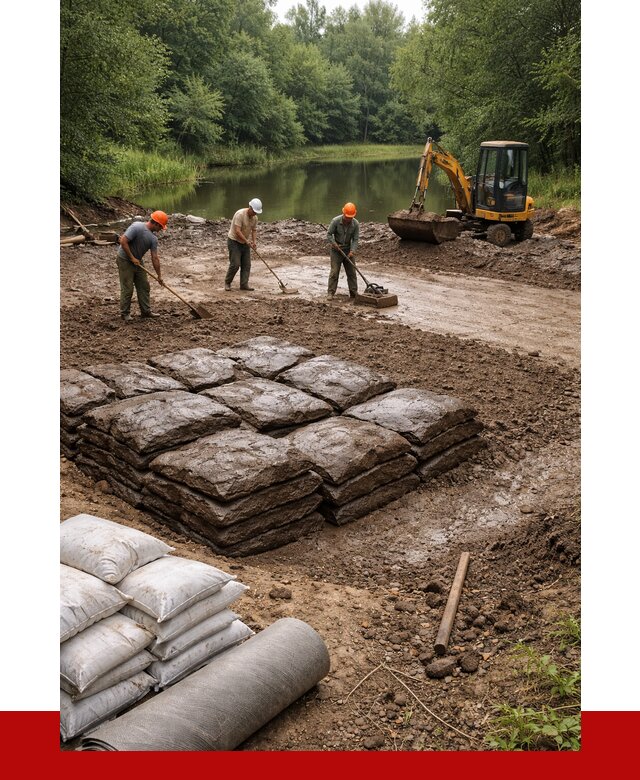 Купить глину для пруда в Железногорске от 4599 р. с доставкой | ПРОНЕРУДЖлк