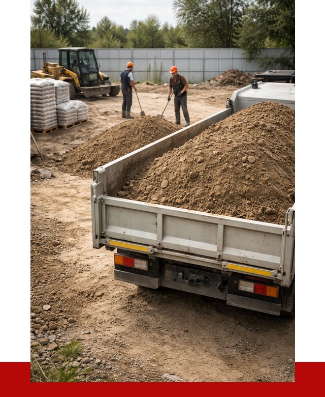 Супесь с доставкой в Железногорске от 2504 р. за куб | ПРОНЕРУДЖлк