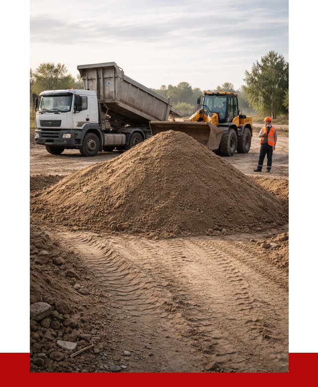 Купить песчаный грунт с доставкой в Железногорске от 4293 р. | ПРОНЕРУДЖлк