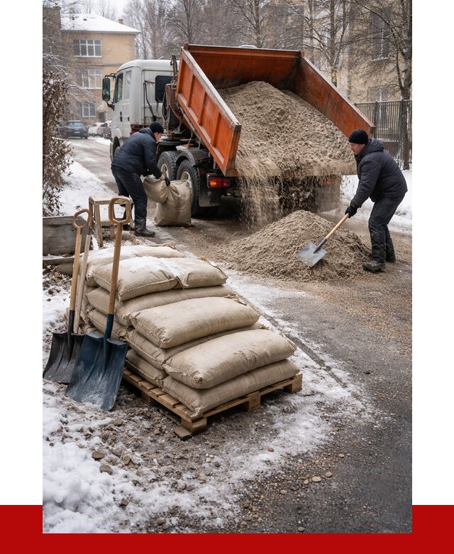 Противогололедные материалы оптом в Железногорске от 4293 р. | ПРОНЕРУДЖлк