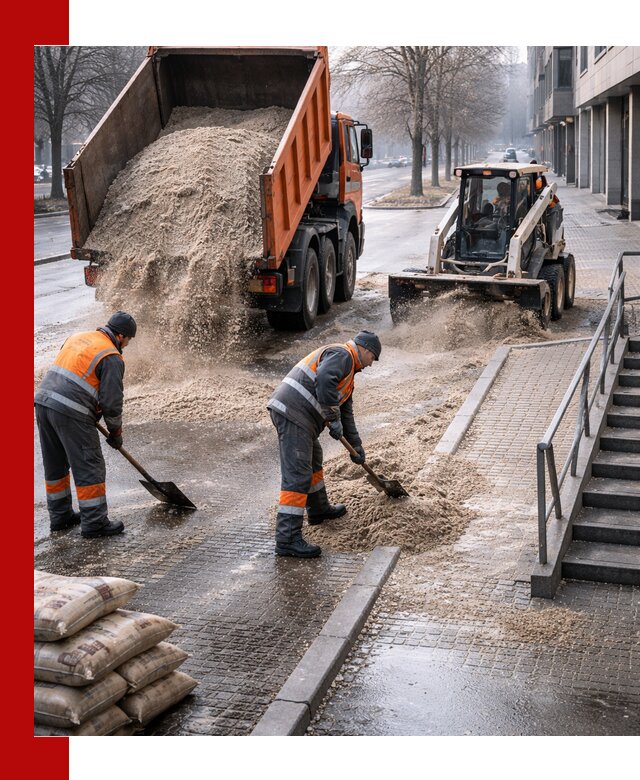 Поставка противогололедных материалов в Железногорске
