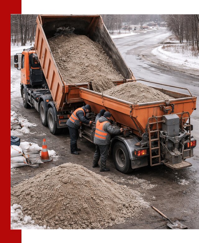 Поставка и вывоз пескосоля в Железногорске оптом и в розницу