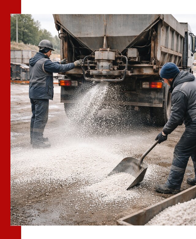 Доставка и продажа хлористого кальция в Железногорске