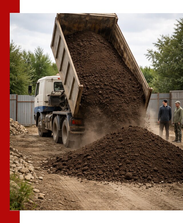 Доставка самосвалом 10 кубов в Железногорске быстро и надёжно