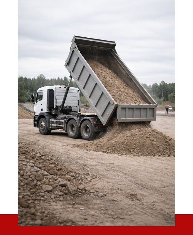 Доставка самосвалом 15 кубов в Железногорске от 6644 руб. | ПРОНЕРУДЖлк