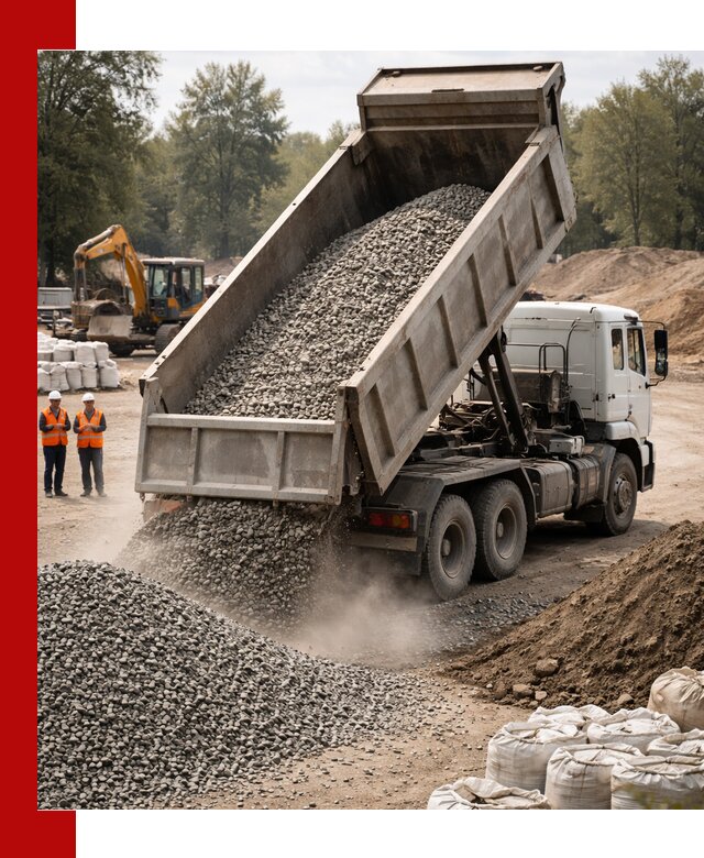 Аренда самосвала в Железногорске для доставки сыпучих и нерудных материалов