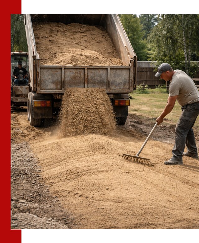 Отсыпка участка песком в Железногорске быстро и качественно