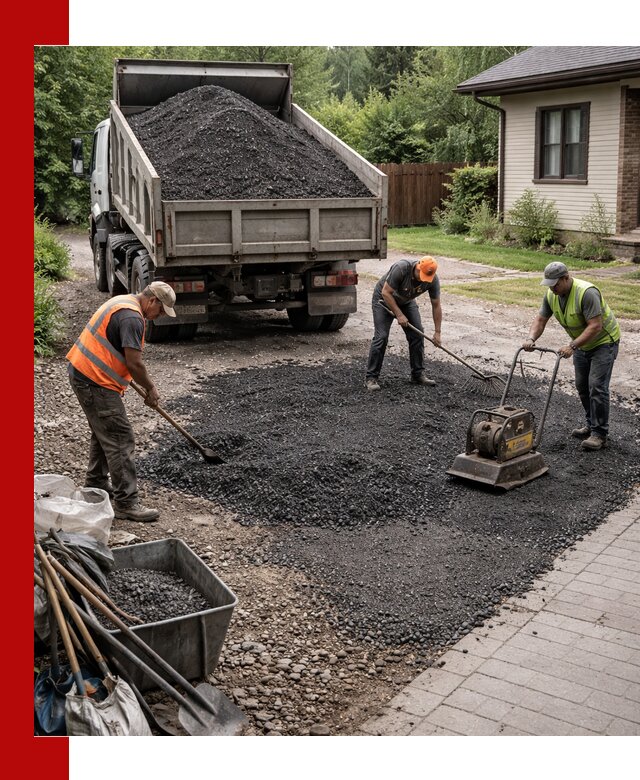 Асфальтовая крошка для двора с доставкой в Железногорске